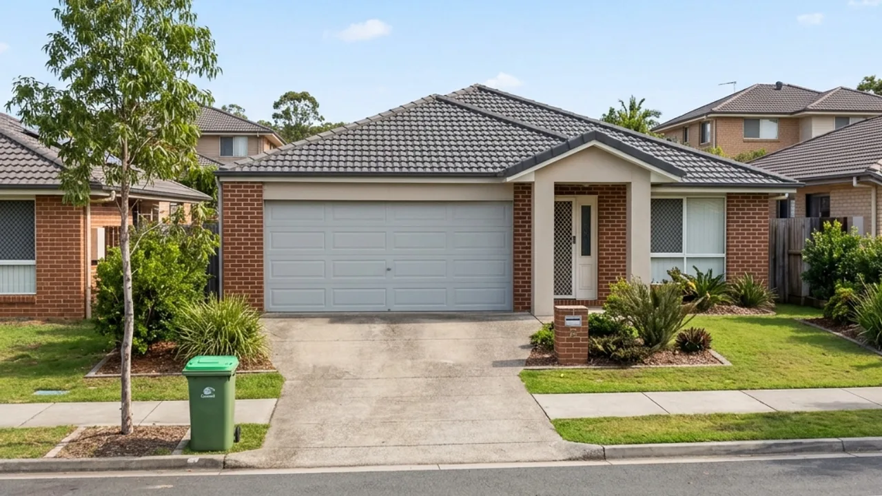 Garage door repairs in Brisbane - a technician working on a door in the Wynnum area